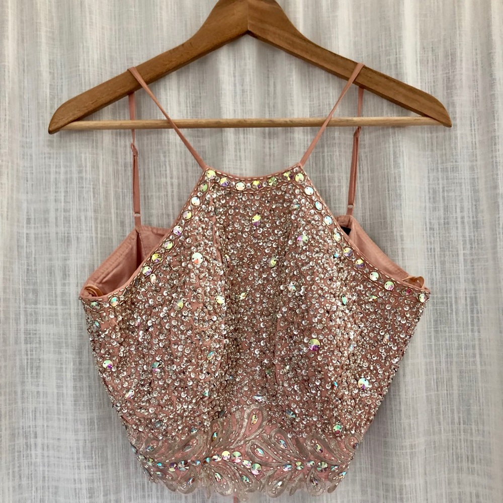 Two Piece Prom Dress